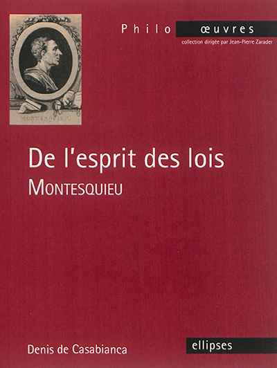 De l'esprit des lois, Montesquieu