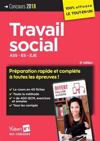 Travail social : ASS, ES, EJE : concours 2018
