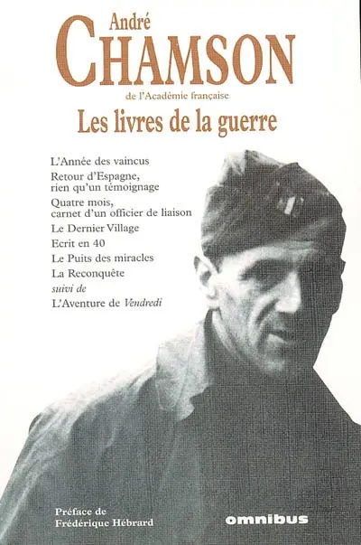 Les livres de la guerre