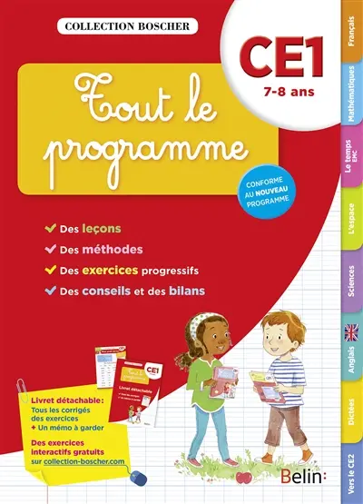 Tout le programme : CE1, 7-8 ans : conforme au nouveau programme
