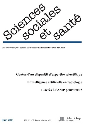 Sciences sociales et santé, n° 2 (2021)