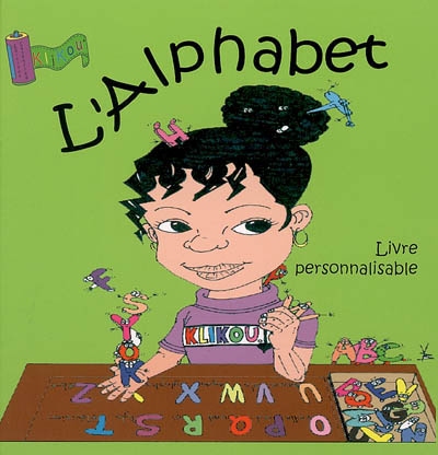 L'alphabet : livre personnalisable