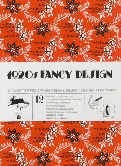 Gift & creative papers. Vol. 34. 1920's fancy design. Papiers cadeaux & créatifs. Vol. 34. 1920's fancy design. Geschenk- & Kreativpapier. Vol. 34. 1920's fancy design