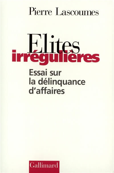 Elites irrégulières : essai...