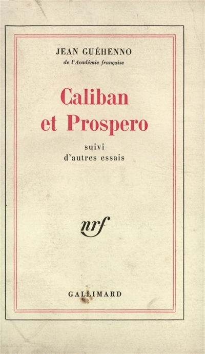Caliban et Prospéro