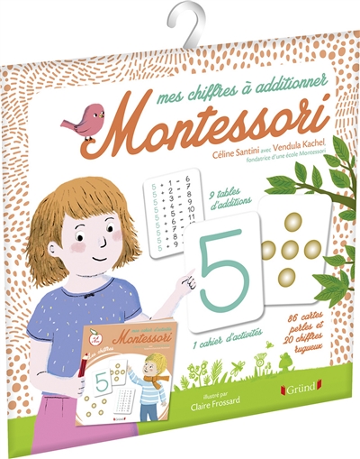 Mes chiffres à additionner Montessori