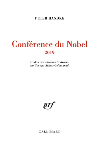 Conférence du Nobel 2019