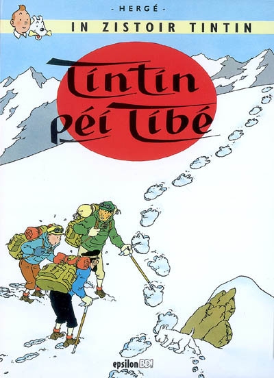 In zistoir Tintin. Vol. 20. Tintin péi Tibé