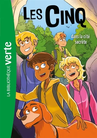 Les Cinq. Vol. 45. Les Cinq dans la cité secrète