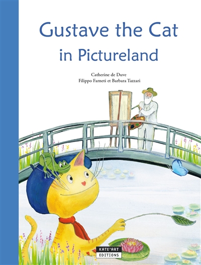Gustav The Cat in painterland