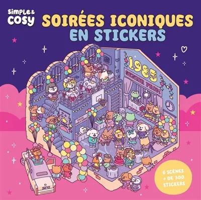 Soirées iconiques en stickers : 6 scènes, + de 300 stickers