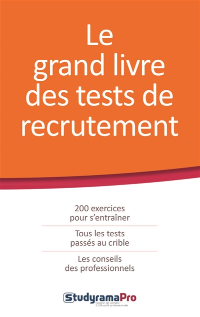 Le grand livre des tests de...