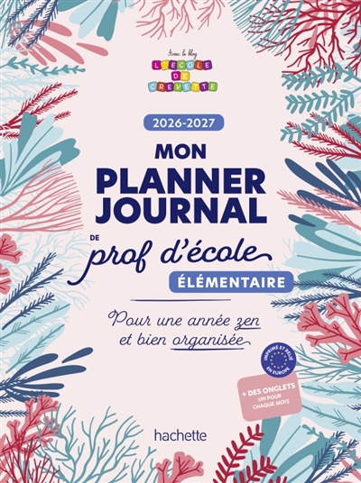 Mon planner journal de prof...