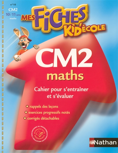 Maths CM2 : cahier d'exercices