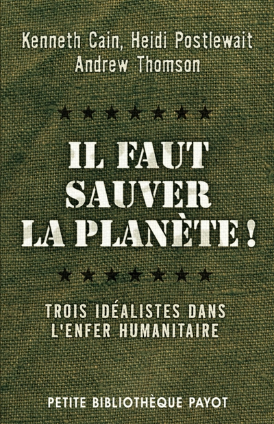 Il faut sauver la planète !...