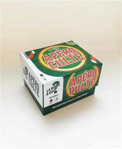 La boîte apéro culte : 500 questions et défis culte !