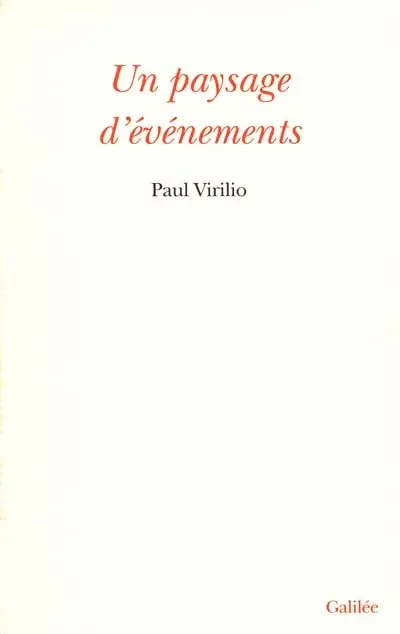 Un paysage d'événements