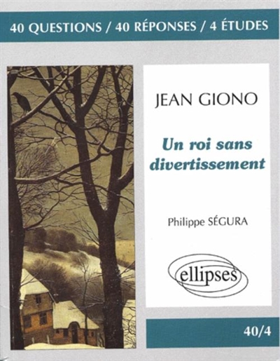 Jean Giono, Un roi sans divertissement