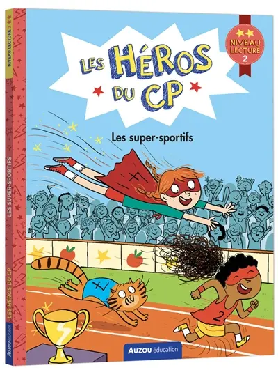 Les héros du CP. Les super-sportifs : niveau lecture 2