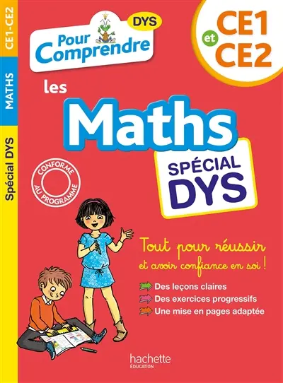 Pour comprendre les maths, CE1 et CE2 : spécial dys