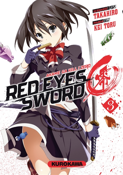 red eyes sword : akame ga kill ! : zero. vol. 3