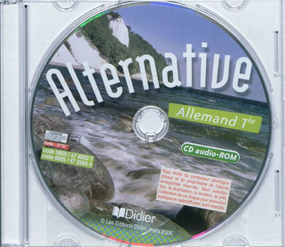 Alternative, allemand Terminale : CD audio-ROM de remplacement élève
