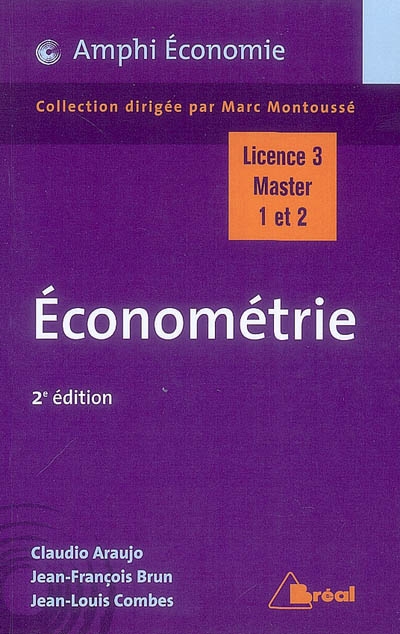 econométrie : licence 3, master 1 et 2