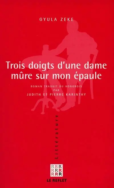 Trois doigts d'une dame mûre sur mon épaule