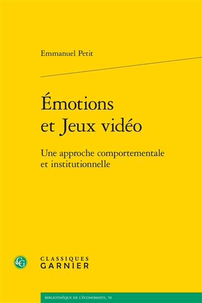 Emotions et jeux vidéo :...