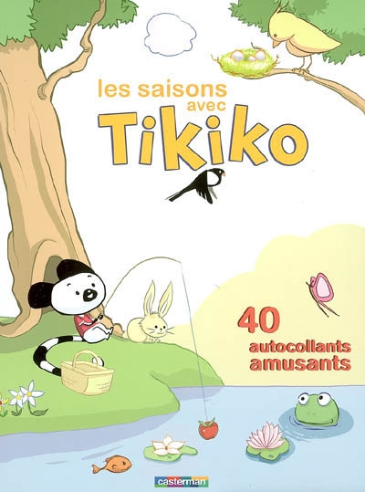 Les saisons avec Tikiko : 40 autocollants amusants