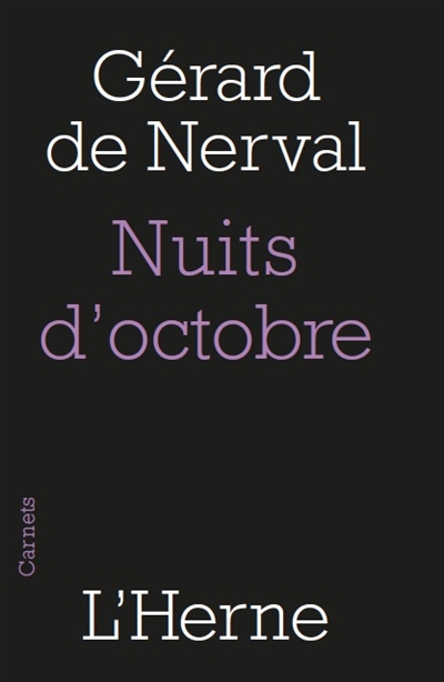 Les nuits d'octobre : Paris, Pantin, Meaux