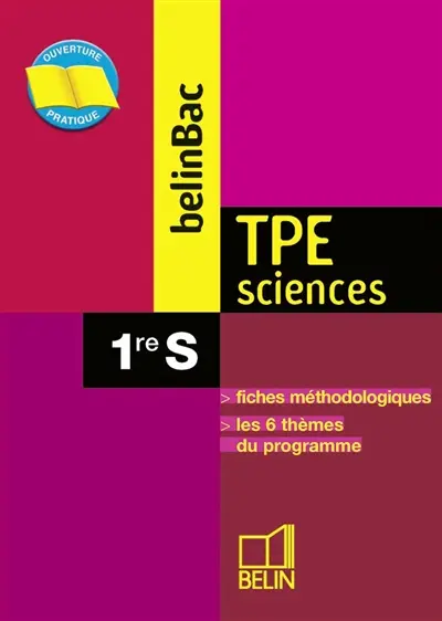 BelinBac TPE sciences, 1reS