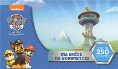 Paw Patrol, la Pat' Patrouille : ma boîte de gommettes