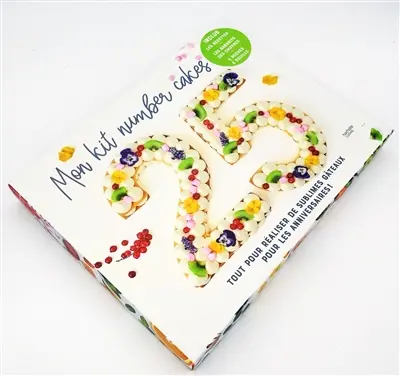 Mon kit number cakes : tout pour réaliser de sublimes gateaux pour les anniversaires !