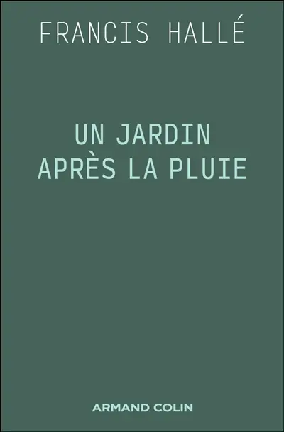 Un jardin après la pluie