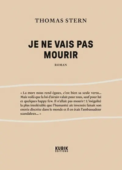 Je ne vais pas mourir