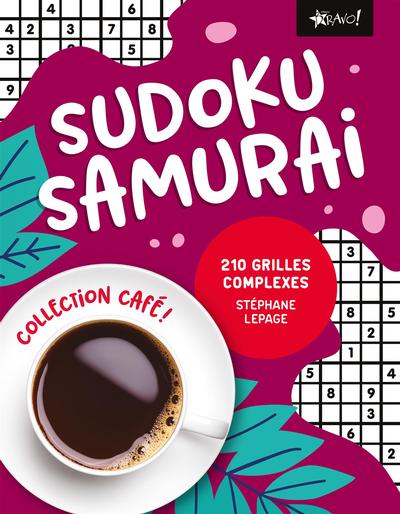 Collection Café : Sudoku samurai : 210 grilles complexes