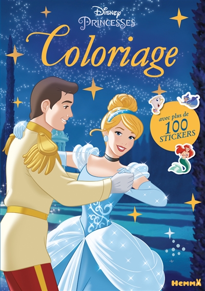 Disney Wish - Coloriage avec plus de 100 stickers - Livres Disney