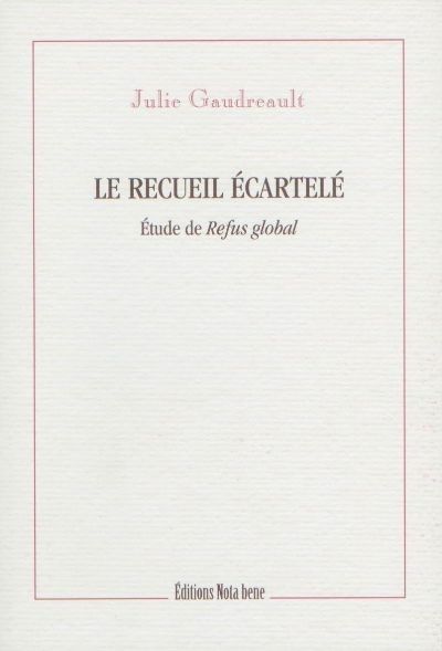 Le recueil écartelé : étude...