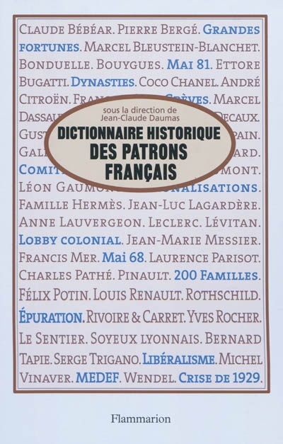 Dictionnaire historique des patrons français