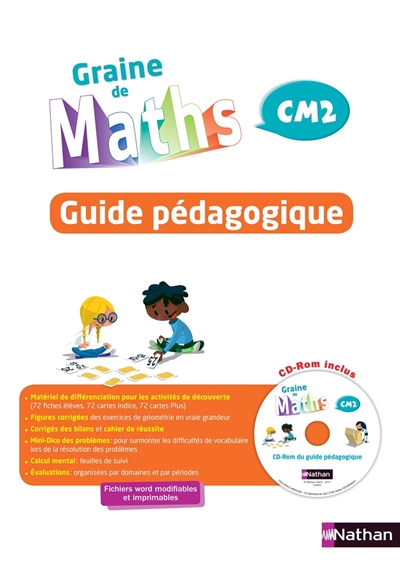 Graine de maths, CM2 : guide pédagogique