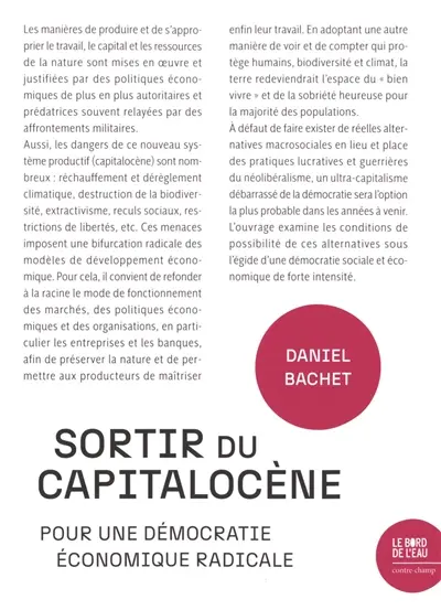 Sortir du capitalocène : pour une démocratie économique radicale