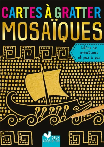 Cartes à gratter mosaïques