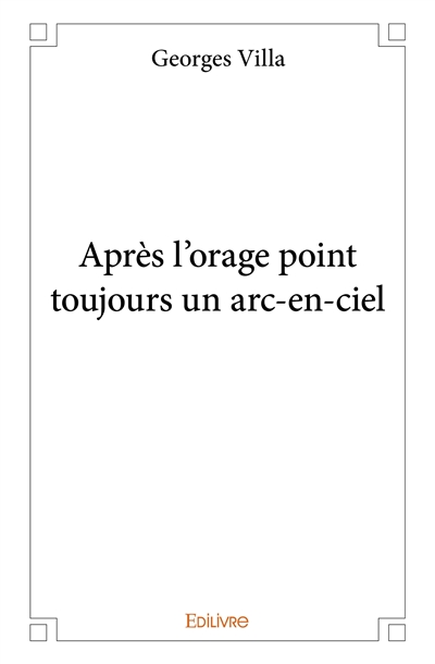 Après l'orage point...