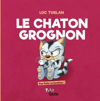 Le chaton grognon