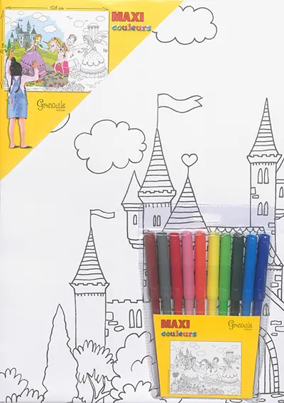 Maxi couleurs : princesses