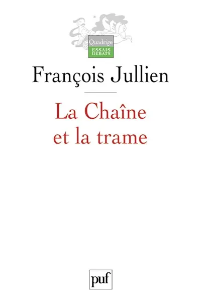 La chaîne et la trame : du canonique, de l'imaginaire et de l'ordre du texte en Chine