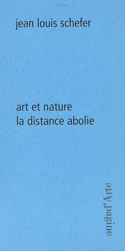 Art et nature : la distance absolue