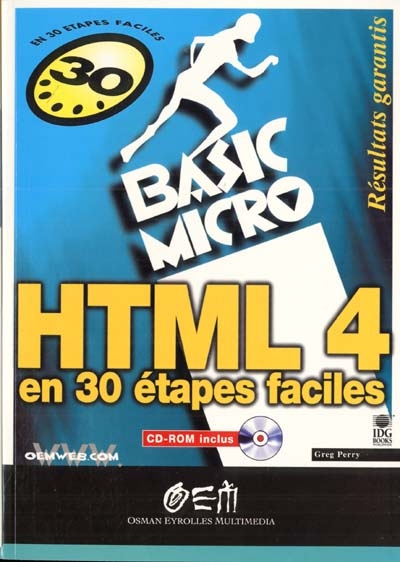 HTML 4 en 30 étapes faciles