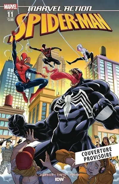 Marvel action Spider-Man. Venom
